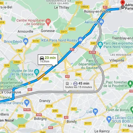 Paris-stade De France 3 Parking Metro